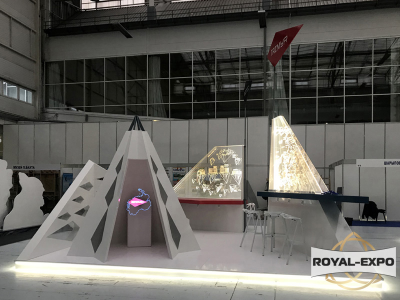 Стенд "Таймыр", Выставка "Охота, рыбалка, хобби", Красноярск, 2021
