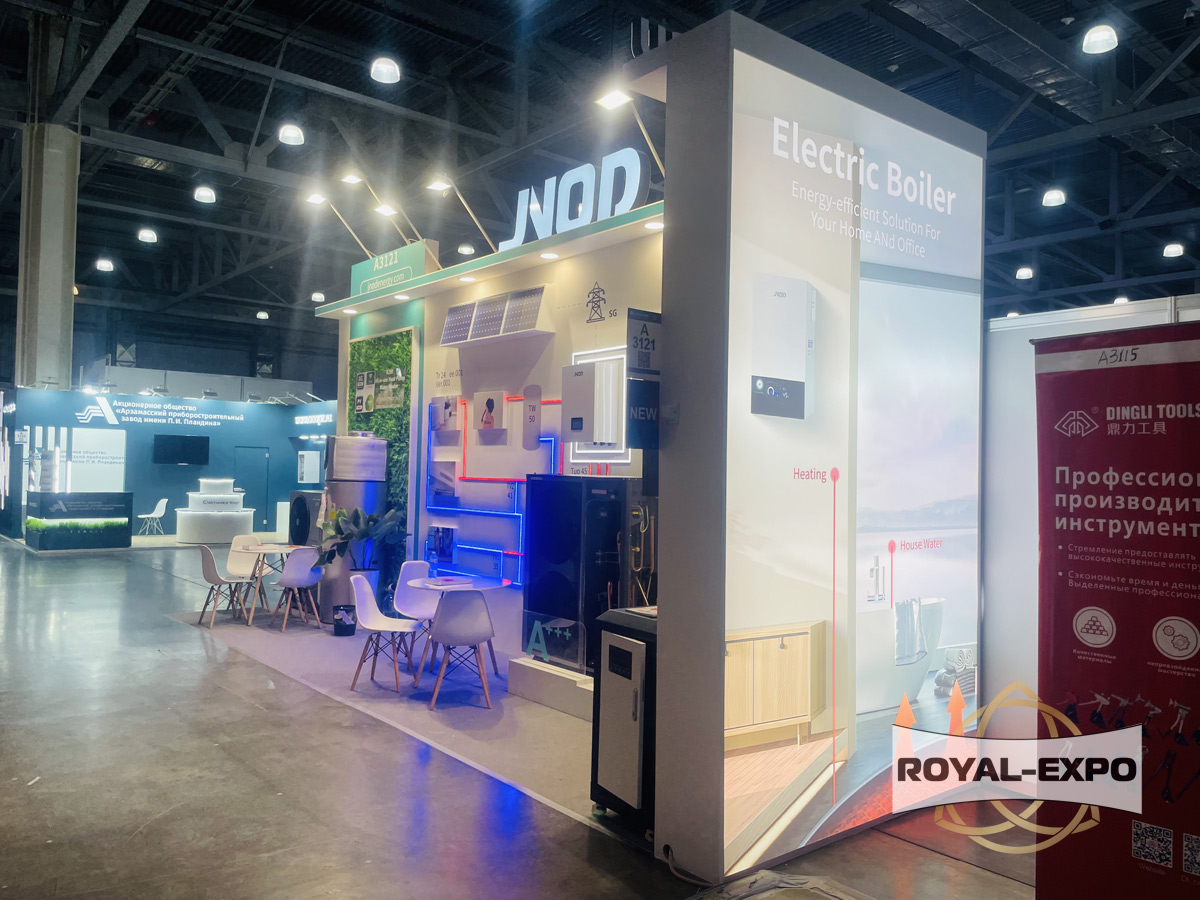 Стенд Jnod, выставка Акватерм 2025