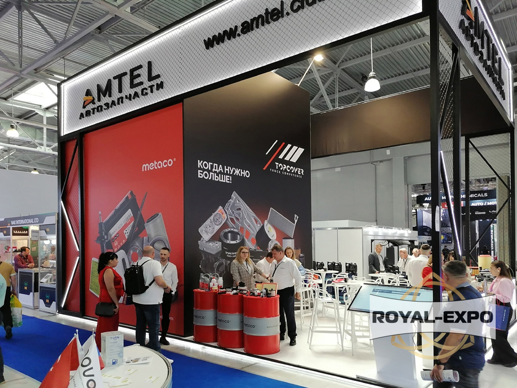 Стенд AMTEL, Выставка СТО Экспо 2024 1