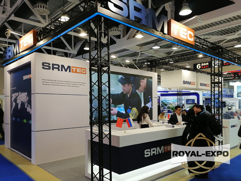 Стенд компании SRMTEC, Выставка "НЕФТЕГАЗ-2024",  1