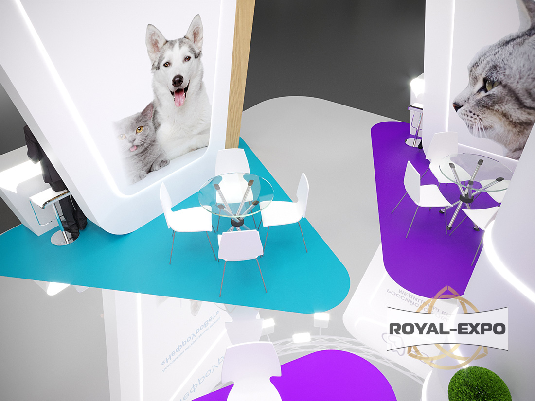 Дизайн-проект стенда Royal Canin НАЗАД 8