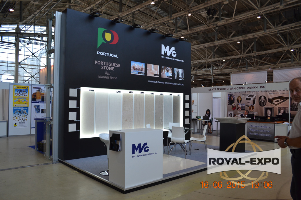 16-я Международная выставка ЭКСПОКАМЕНЬ 2015, стренд Portugal 2