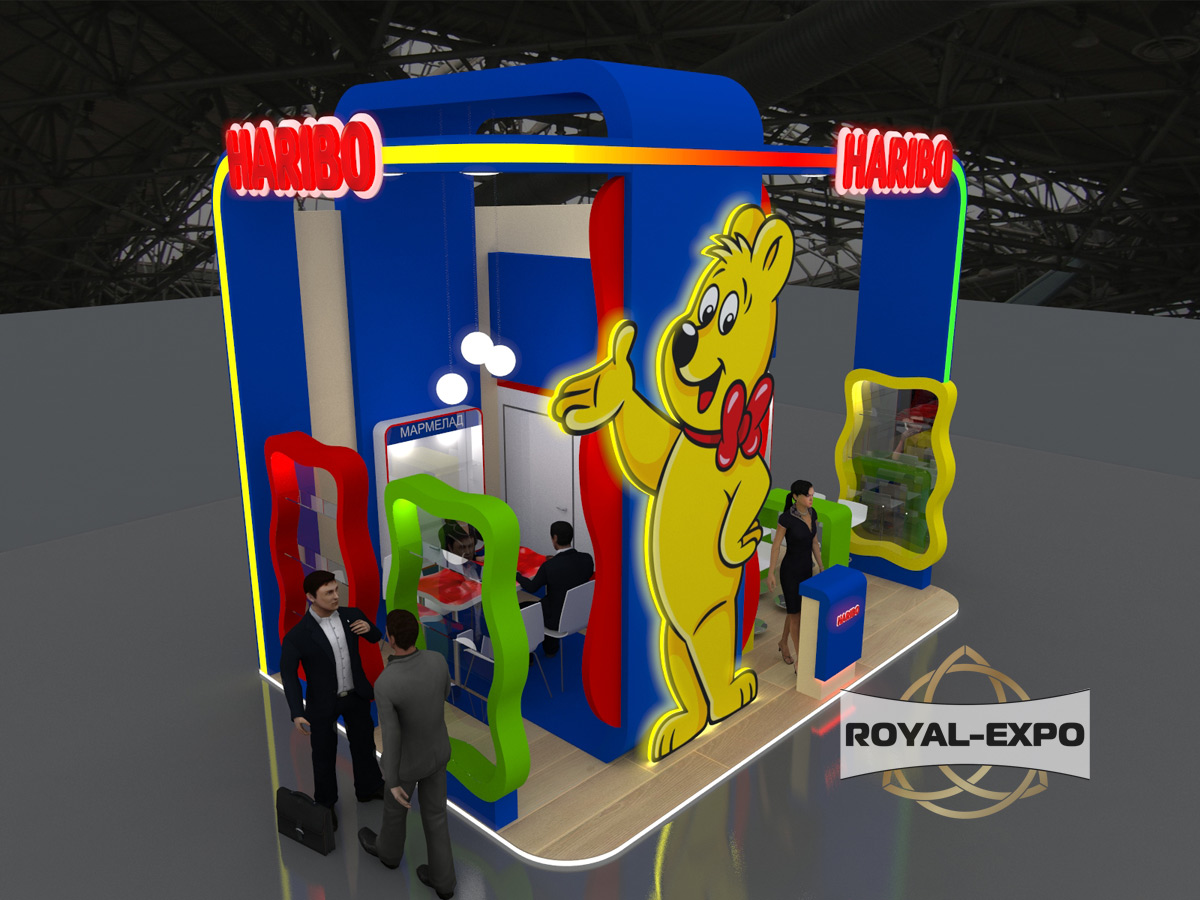 Дизайн проект стенда компании Haribo 4