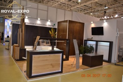 Выставка «MosBuild 2017», «Экспоцентр», стенды компаний OSMO