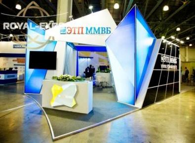 Стенд Электронная торговая площадка ММВБ
