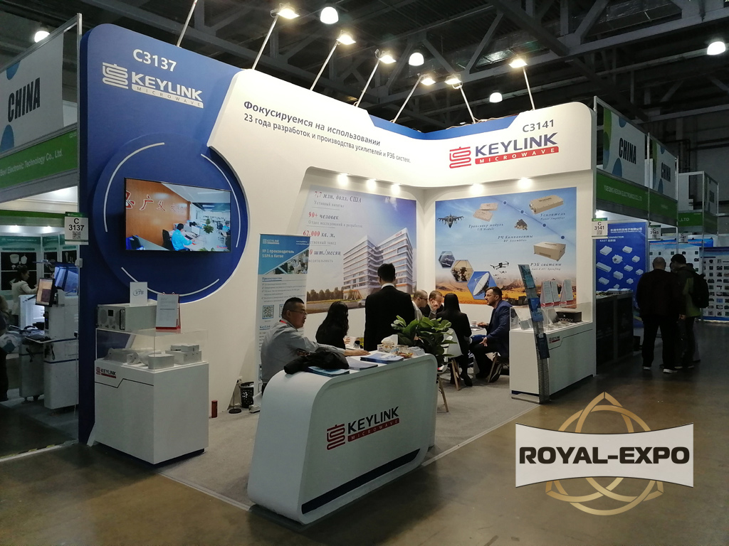 Стенд KEYLINK, ExpoElectronica 2025 - 27-я Международная выставка электроники