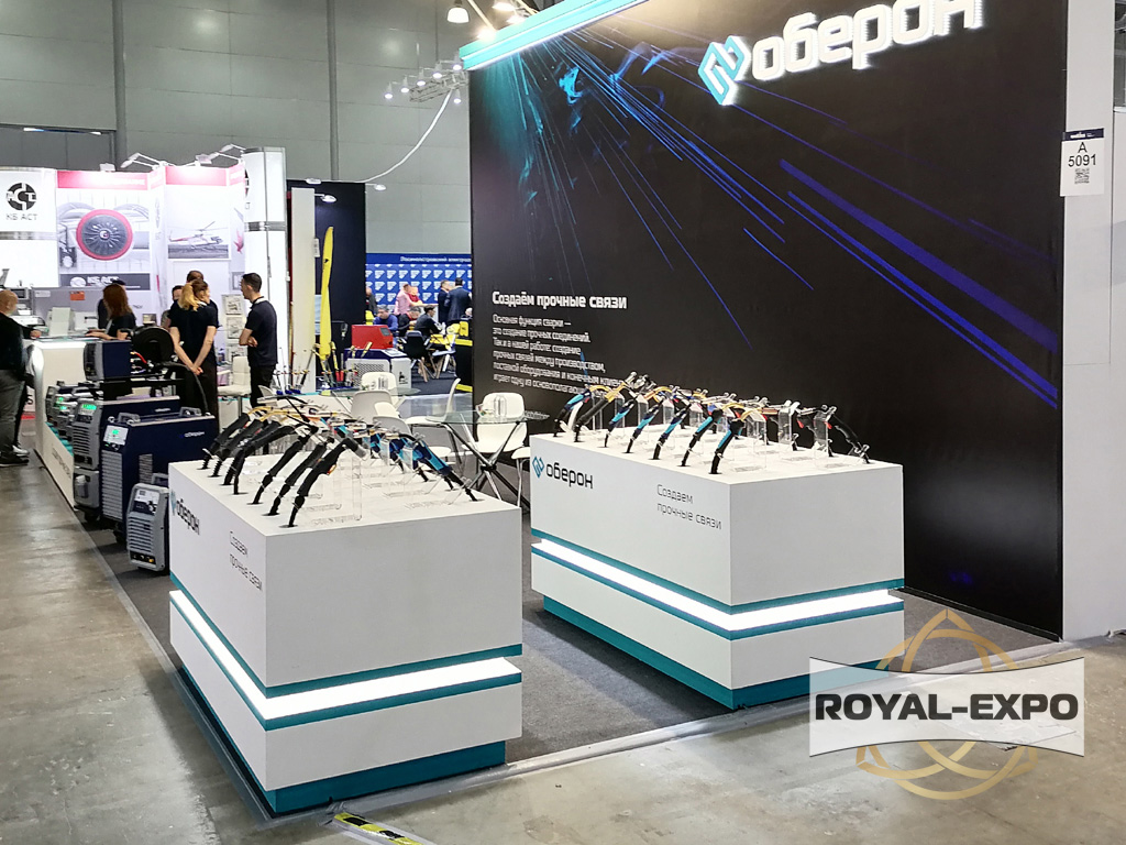 Стенд "Оберон" Weldex 2024 - международная выставка сварочных материалов, оборудования и технологий 10