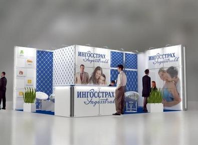 Выставочный стенд Ингосстрах (версия 3)