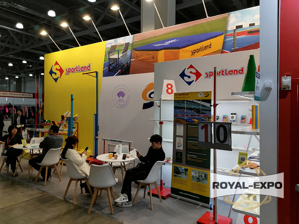Стенд Sportland, Выставка MosHome 2024 2