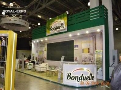 Выставочный стенд Bonduelle от 2013