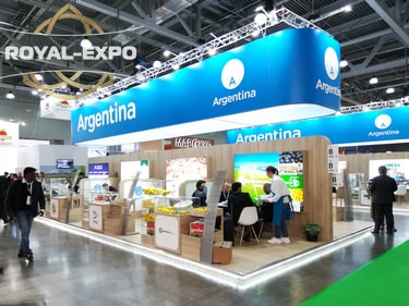 Выставка WorldFood Moscow 2019. Cтенд Argentina-2