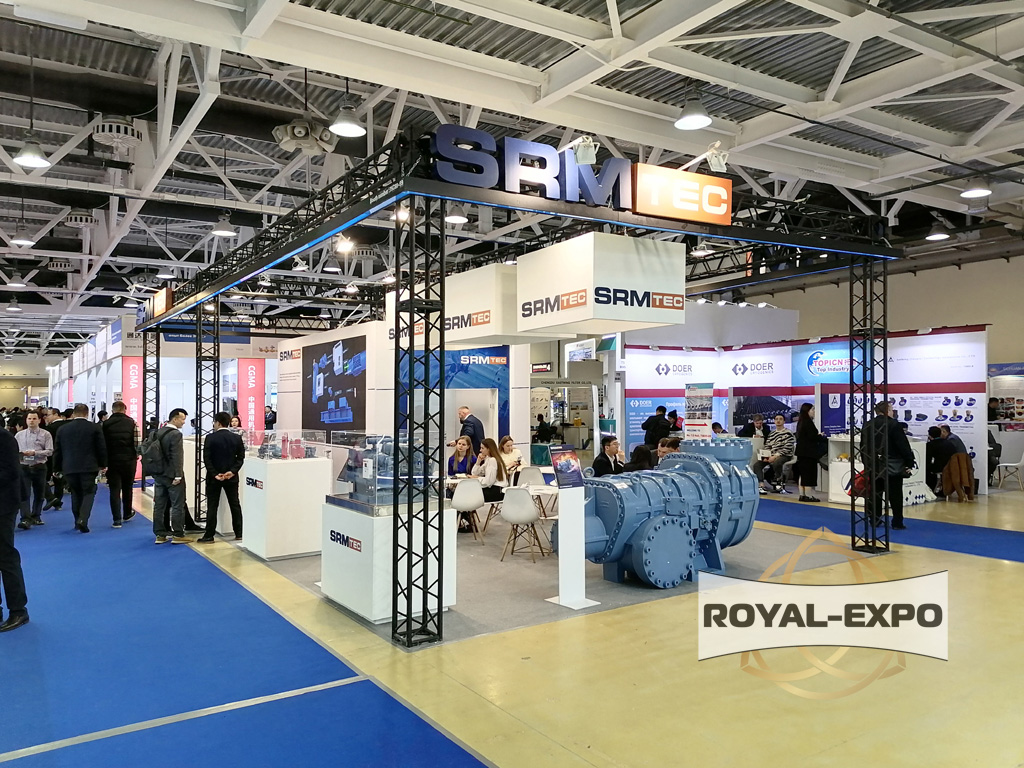 Стенд компании SRMTEC, Выставка "НЕФТЕГАЗ-2024",  12