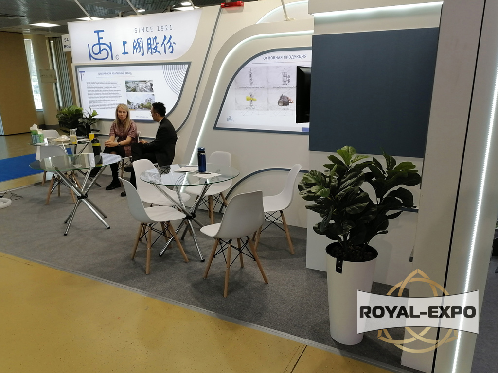 Стенд «Shanghai Valve». 24-я международная выставка «Нефтегаз-2025» 9