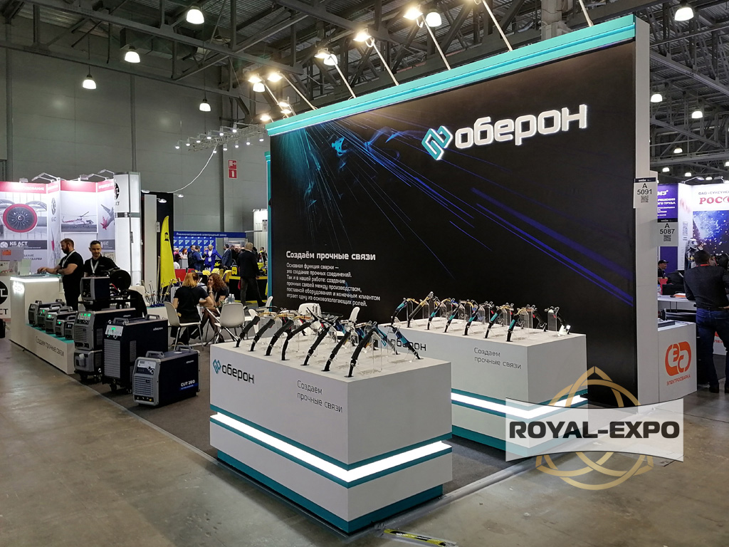 Стенд "Оберон". Выставка Weldex 2024 