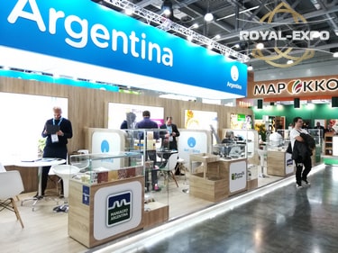 Выставка WorldFood Moscow 2019. Cтенд Argentina-3