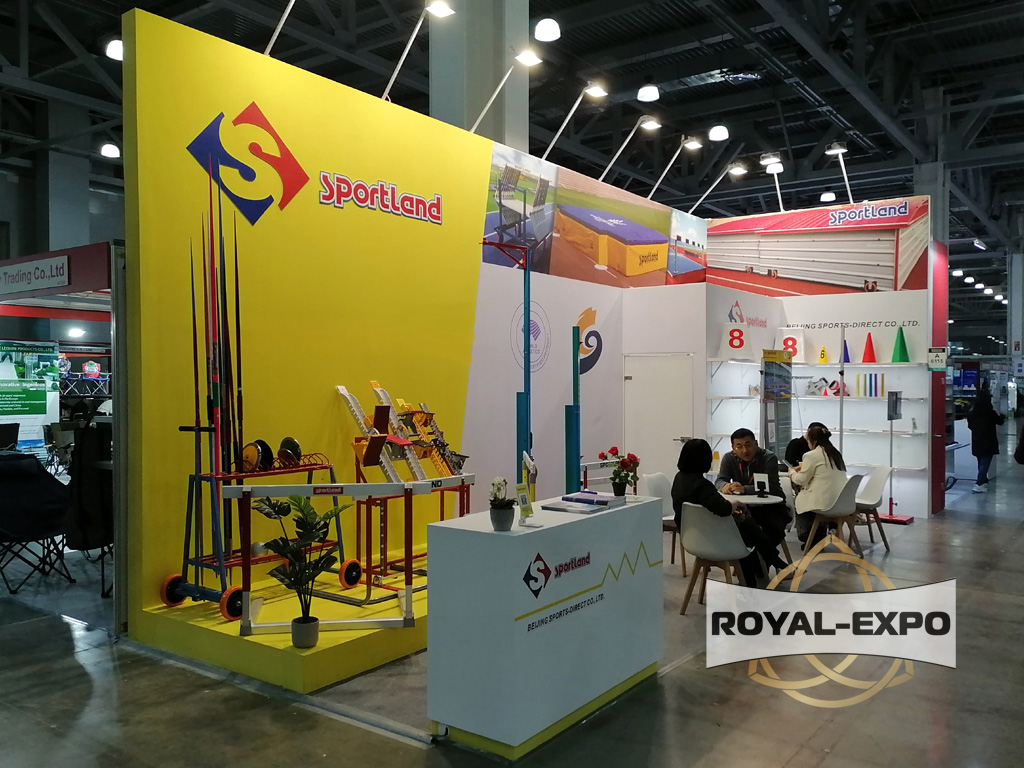 Стенд Sportland, Выставка MosHome 2024 1