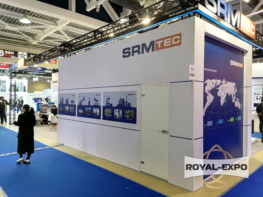 Стенд компании SRMTEC, Выставка "НЕФТЕГАЗ-2024",  7