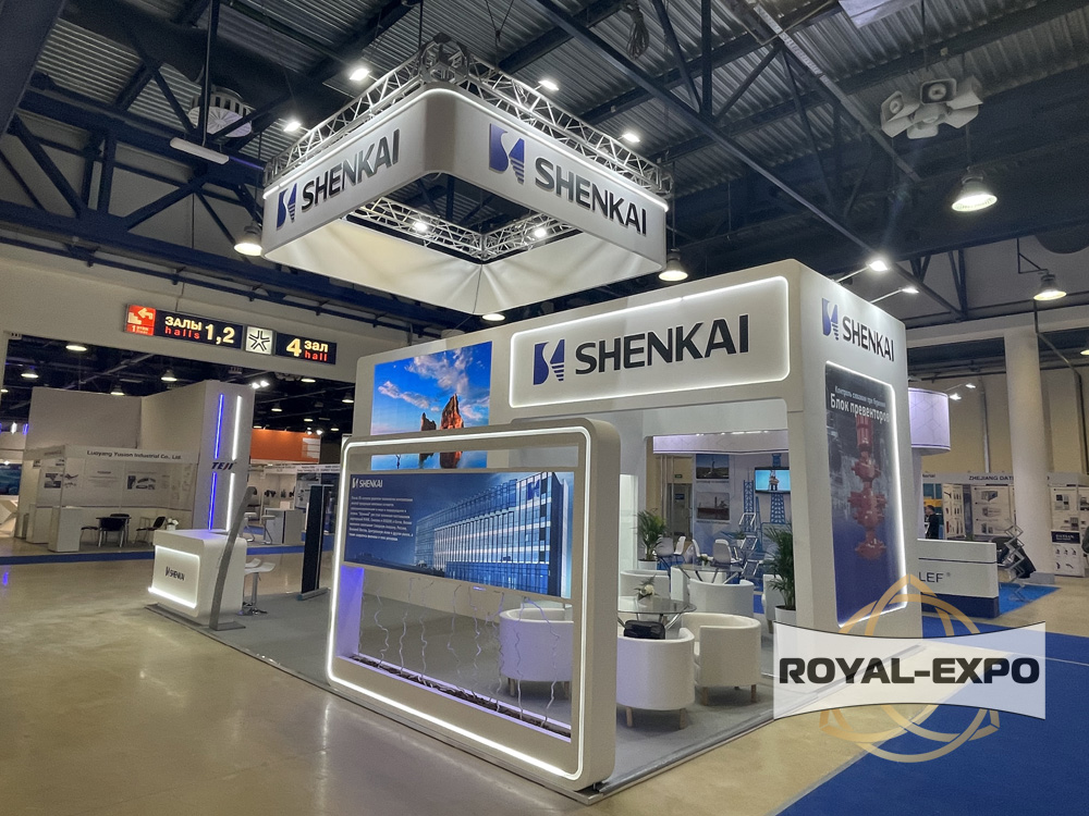 Выставка "НЕФТЕГАЗ-2023", Стенд Shenkai 1