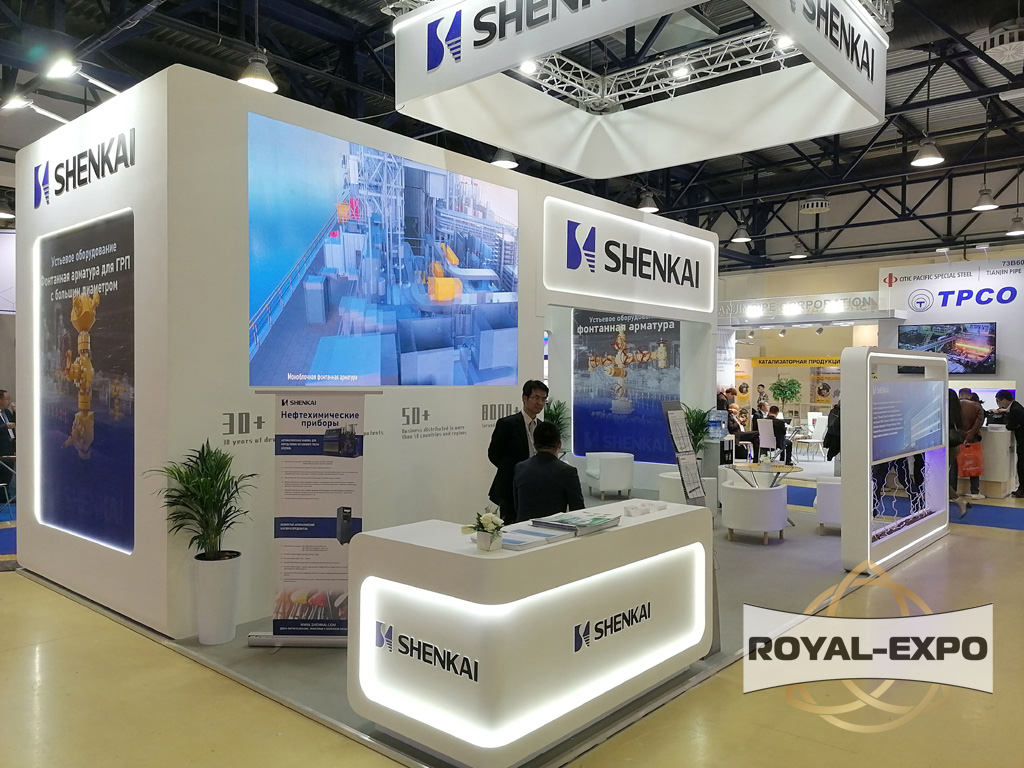 Выставка "НЕФТЕГАЗ-2023", Стенд Shenkai 19