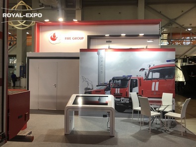 Выставка «Комплексная безопасность 2019». Стенд FIRE GROUP