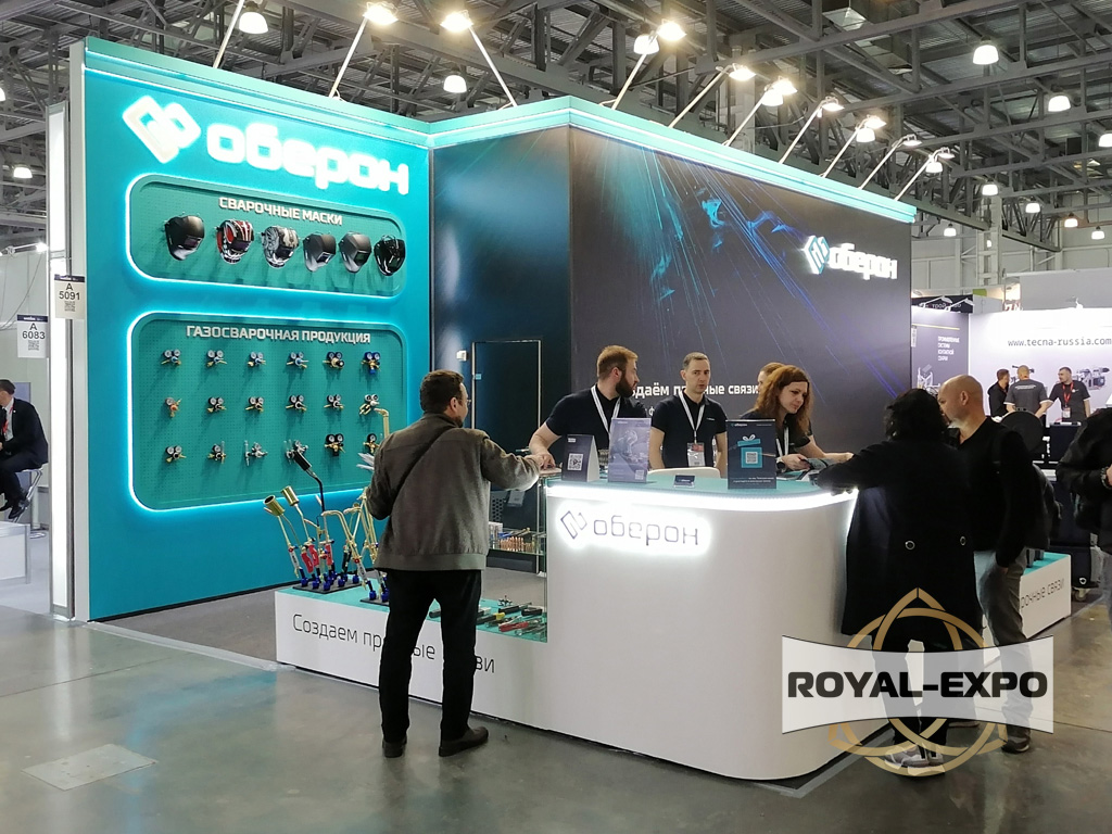 Стенд "Оберон" Weldex 2024 - международная выставка сварочных материалов, оборудования и технологий 11