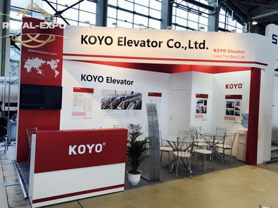 Стенд KOYO_China, «Russian Elevator Week». Международная выставка лифтов и подъемного оборудования, 2017 ВДНХ (ВВЦ)