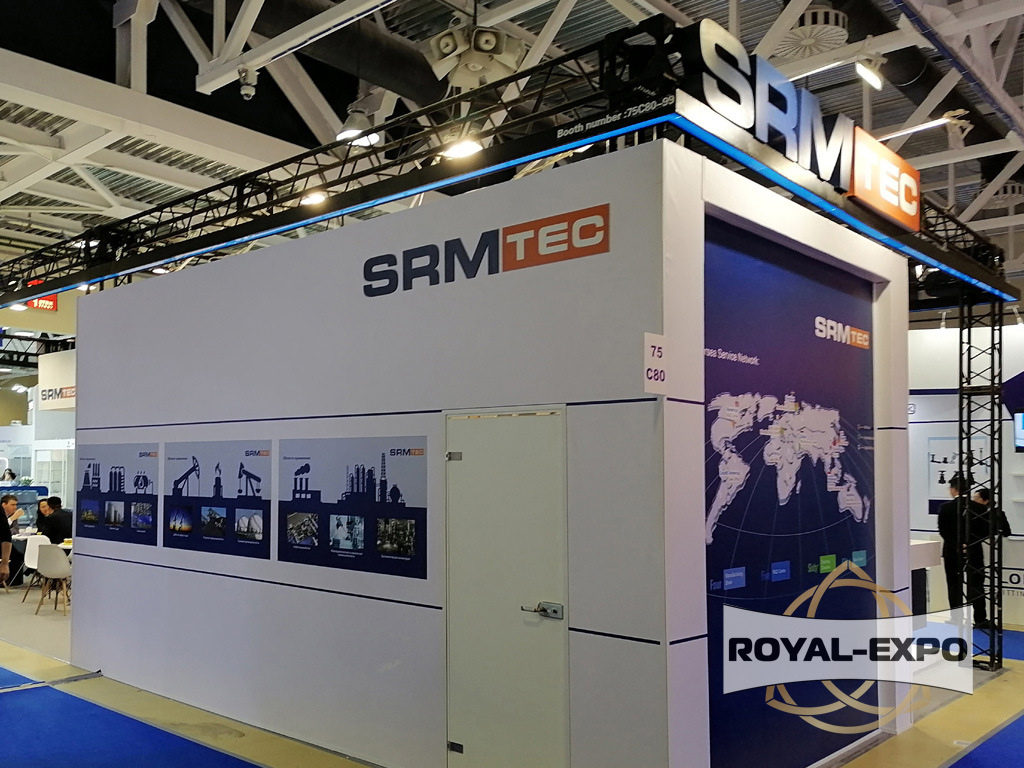Стенд компании SRMTEC, Выставка "НЕФТЕГАЗ-2024",  8