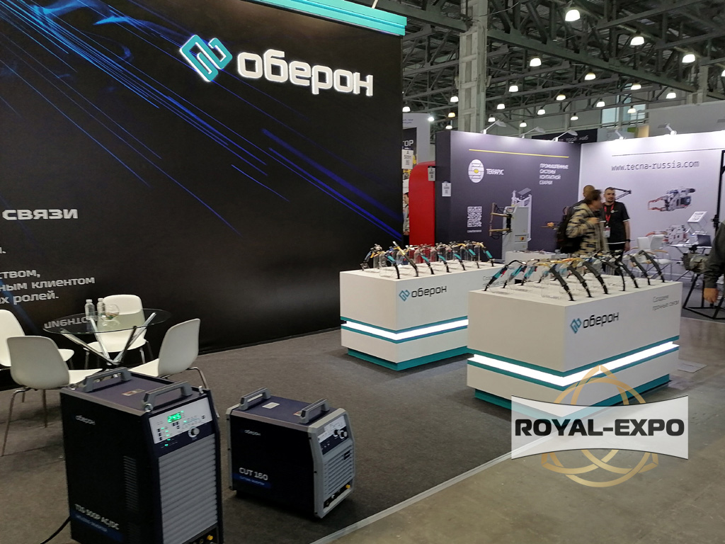 Стенд "Оберон" Weldex 2024 - международная выставка сварочных материалов, оборудования и технологий 2