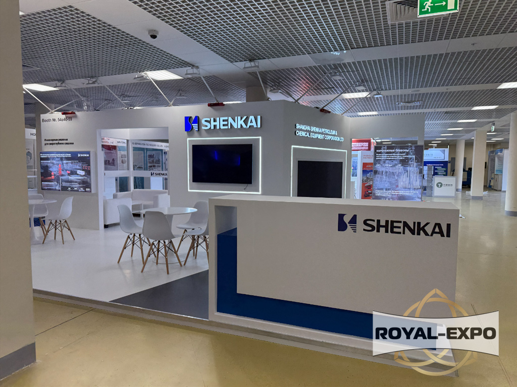 Стенд «Shanghai Shenkai». Выставка «Нефтегаз-2025» 4