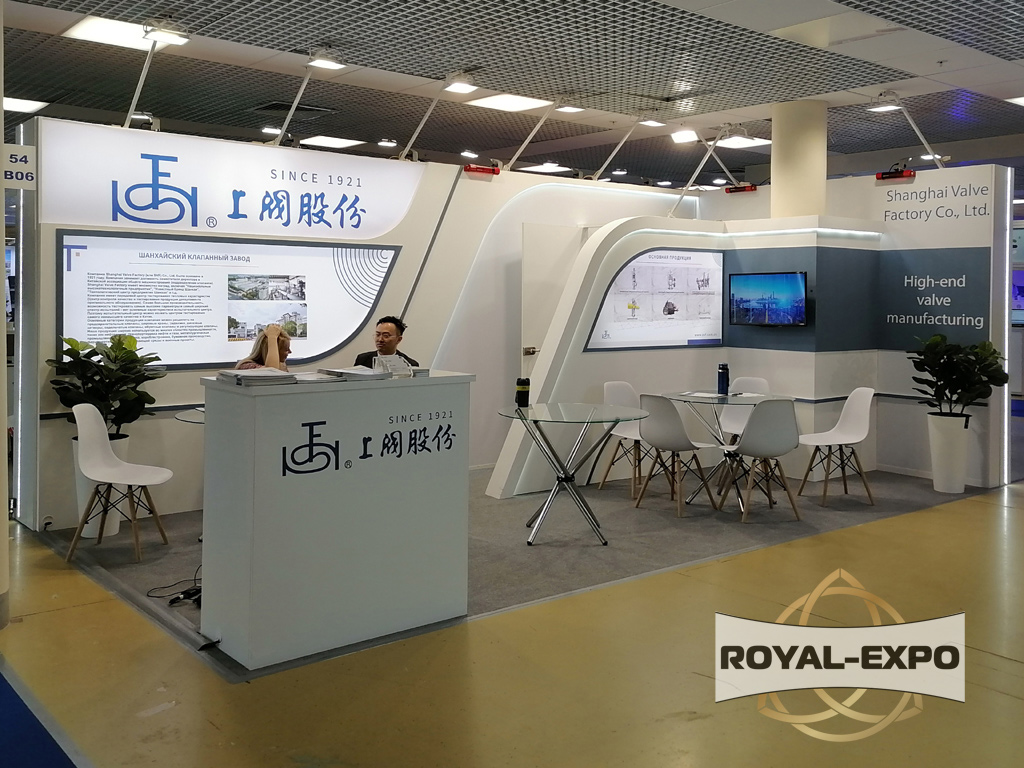 Стенд «Shanghai Valve». 24-я международная выставка «Нефтегаз-2025» 6