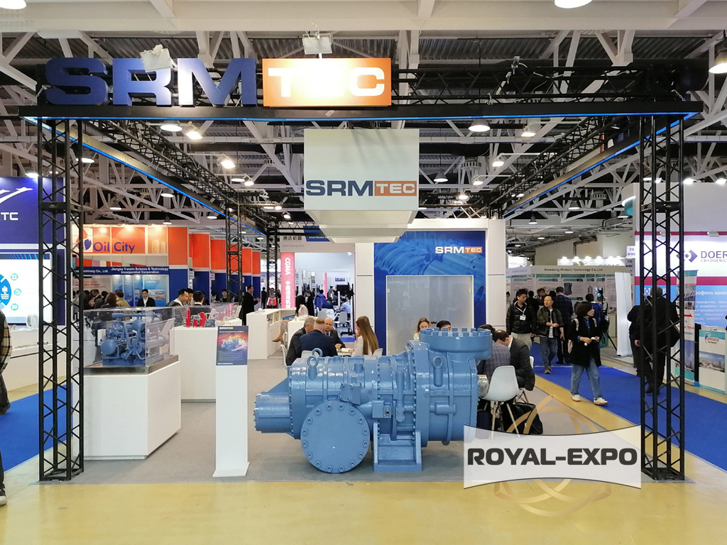 Стенд компании SRMTEC, Выставка "НЕФТЕГАЗ-2024",  11