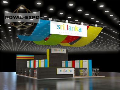 Дизайн-проект стенда Sri Lanka 2015 г.