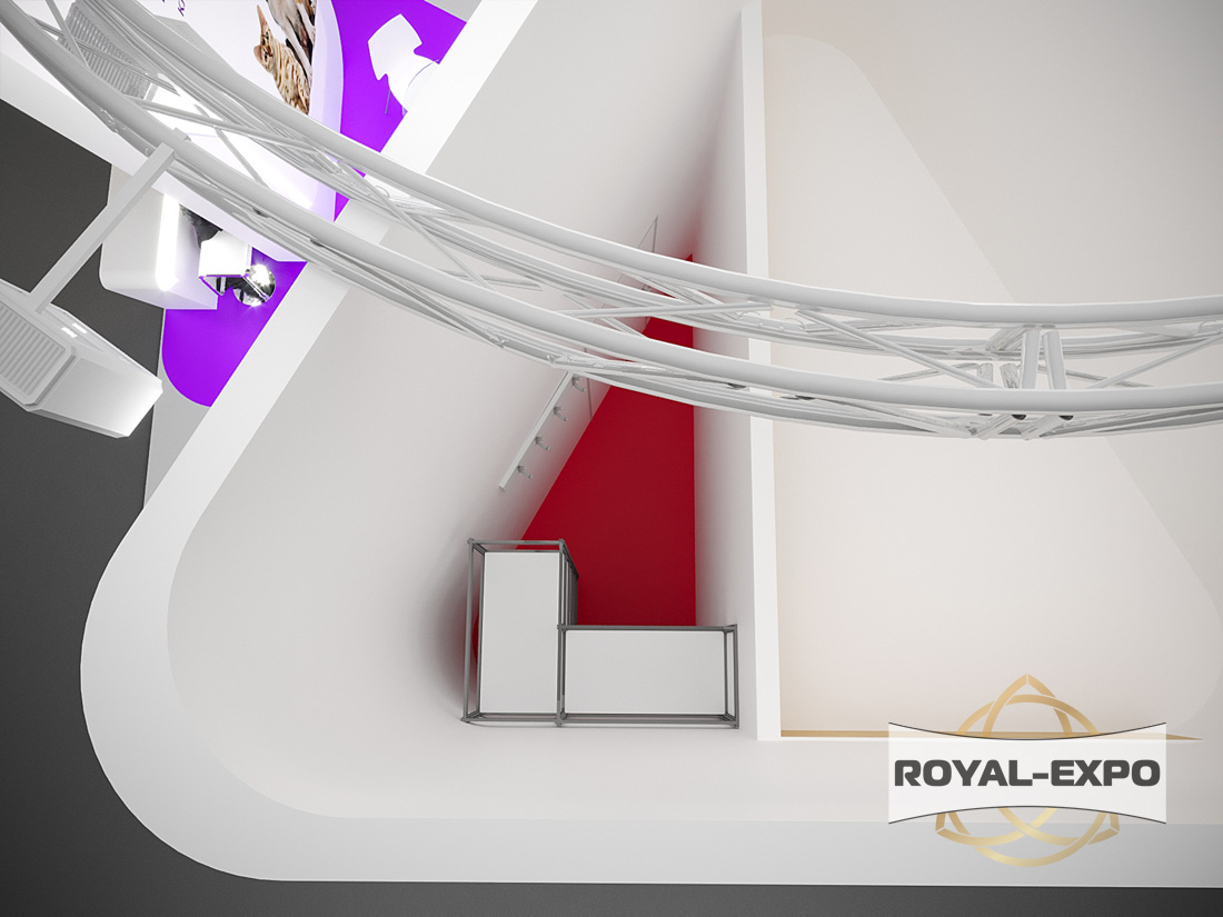 Дизайн-проект стенда Royal Canin НАЗАД 6