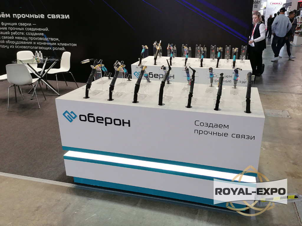 Стенд "Оберон" Weldex 2024 - международная выставка сварочных материалов, оборудования и технологий 12