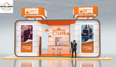 Дизайн-проект стенда Shopping Live