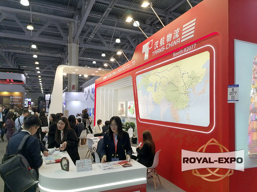 Стенд Trans-China. 30-я Международная выставка TransRussia 9