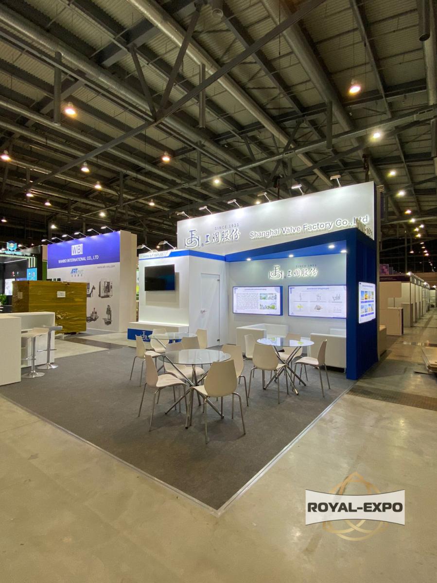 Стенд компании Shanghai Valve Factory Co. Ltd, 11