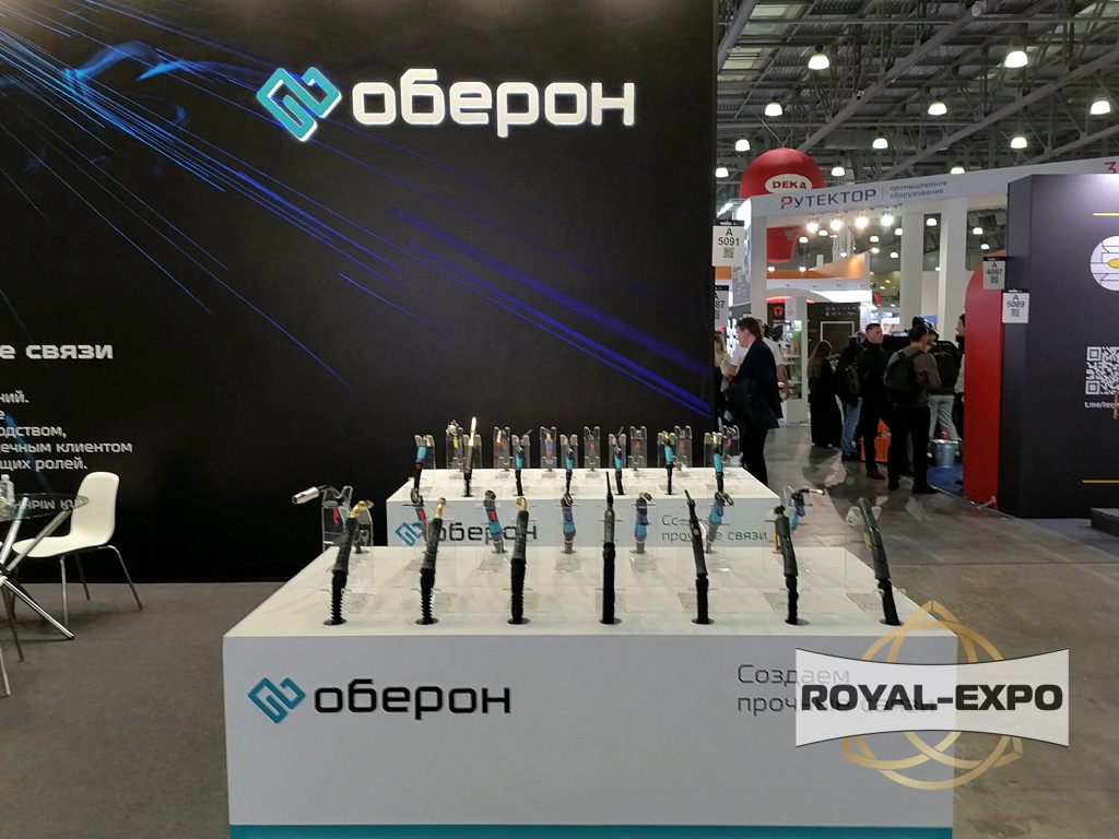Стенд "Оберон" Weldex 2024 - международная выставка сварочных материалов, оборудования и технологий 6