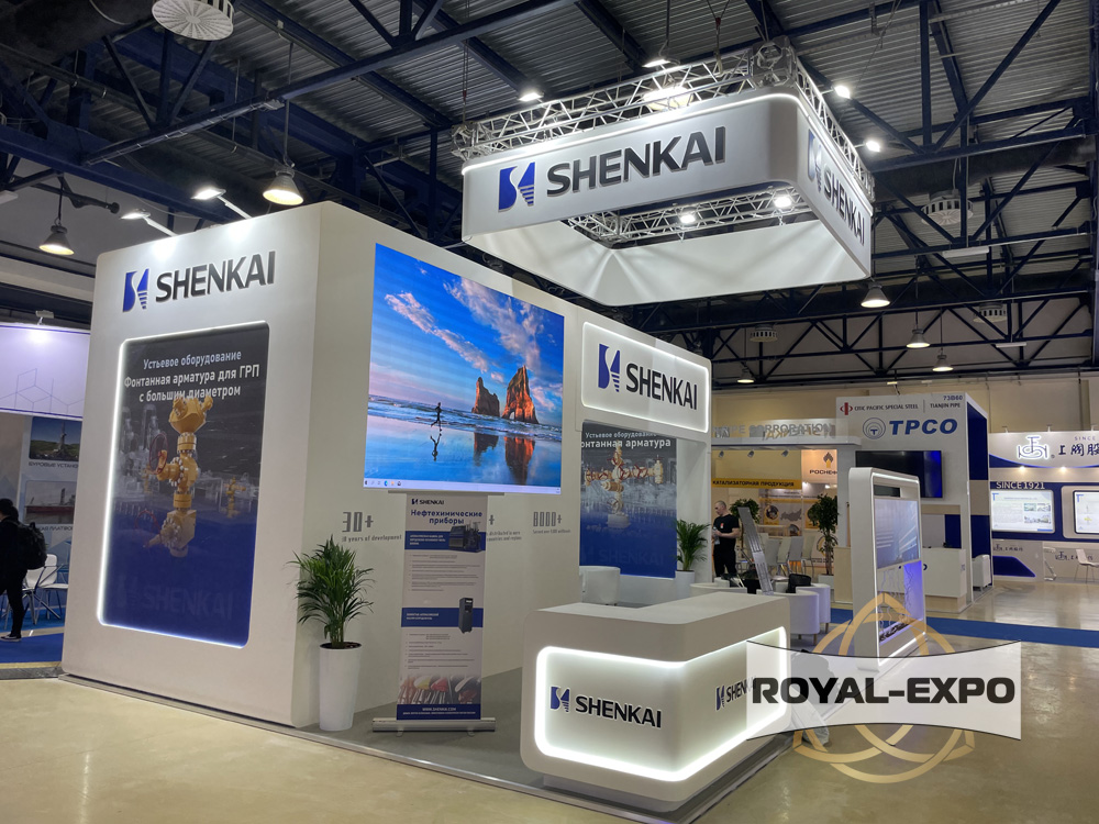 Выставка "НЕФТЕГАЗ-2023" Стенд Shenkai, Москва, ЦВК «Экспоцентр».