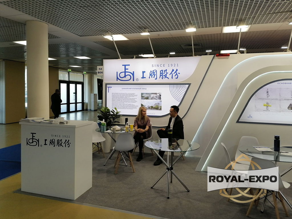Стенд «Shanghai Valve». 24-я международная выставка «Нефтегаз-2025» 5