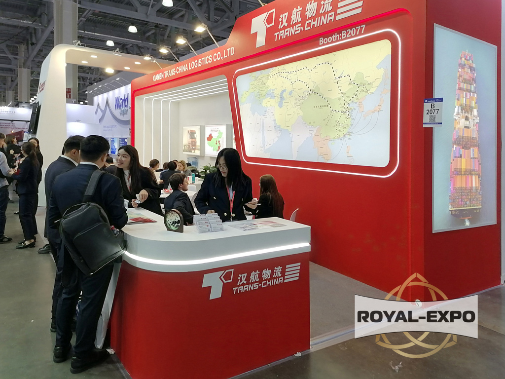 Стенд Trans-China. 30-я Международная выставка TransRussia 7