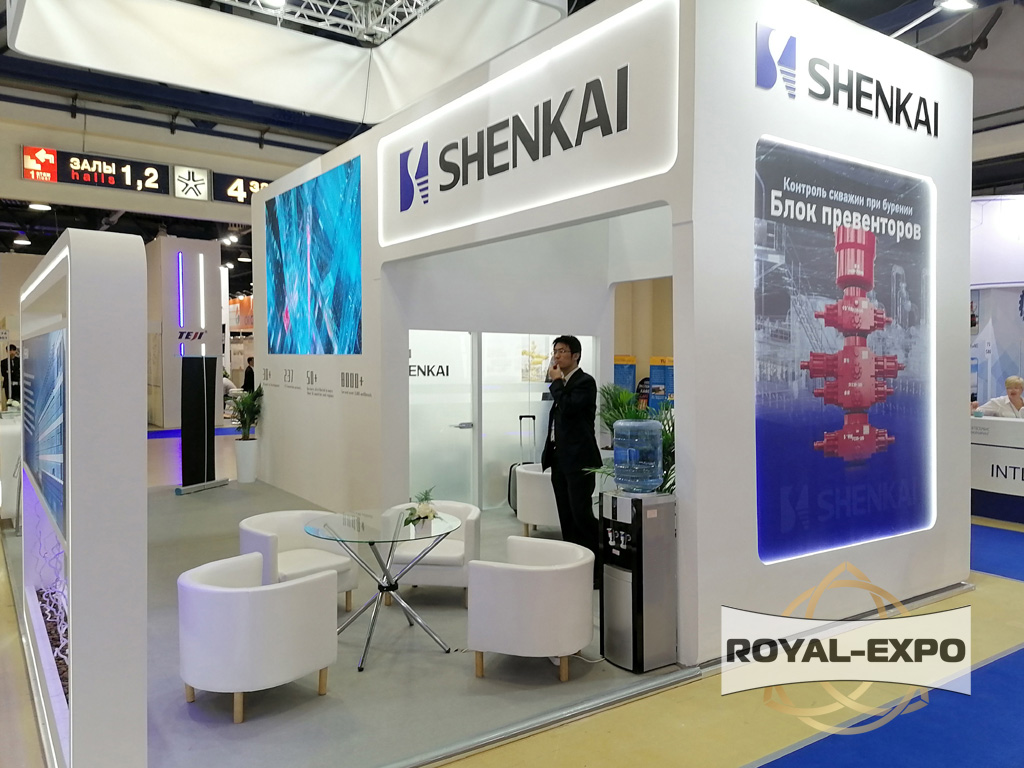 Выставка "НЕФТЕГАЗ-2023", Стенд Shenkai 26